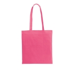 Tote bag made of recycled cotton & RPET, 180 g/m2, Reciclo Cairo pink colour