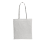 Tote bag made of recycled cotton & RPET, 180 g/m2, Reciclo Cairo light grey colour