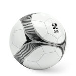 Football in a classic black and white design main view