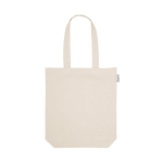 Tote bag made from recycled materials, 220 g/m2 natural colour first view