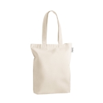 Tote bag made from recycled materials, 220 g/m2 natural colour