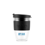 takeaway cup with silicone band, 250 ml, Joycup Double main view