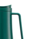 Thermos flask made of stainless steel for events, 1.1 L dark green colour first view