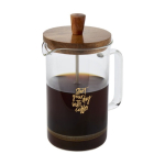 French press coffee maker for 3 cups, 600 ml transparent colour