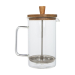 French press coffee maker for 3 cups, 600 ml transparent colour