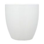 Ceramic mug with glossy finish, 430 ml white colour