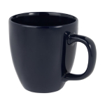 Ceramic mug with glossy finish, 430 ml navy-blue colour