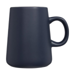 Ceramic mug with jug shape, 450 ml navy-blue colour