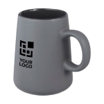 Ceramic mug with jug shape, 450 ml