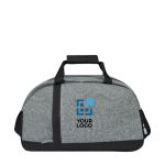 Sports bag made from recycled polyester