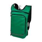 Water-repellent outdoor backpack green colour