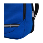 Water-repellent outdoor backpack royal blue colour