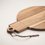 Christmas ornament bread board made of acacia wood wood colour fifth photographic view