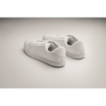 Runners made of faux leather with rubber sole, size 37 white colour fourth photographic view