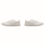 Runners made of faux leather with rubber sole, size 41 white colour seventh view