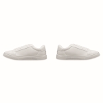 Runners made of faux leather with rubber sole, size 42 white colour seventh view