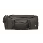 Large bag with multiple compartments and carrying strap black colour third view