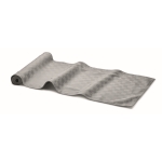 Water-repellent table runner, polyester/microfiber, 185 g/m2 grey colour second view