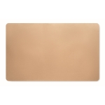 Large non-slip desk pad made from recycled paper beige colour fifth view