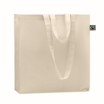 Fairtrade tote bag as a promotional item, 180 g/m2 beige colour