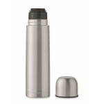 Silver leak-proof stainless steel thermos, 500 ml matt silver colour sixth view