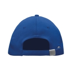 5-panel RPET polyester baseball cap, size 7 1/4, 210 g/m2 royal blue colour