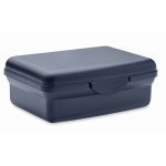 Lunch box with a simple click closure, 800 ml navy-blue colour