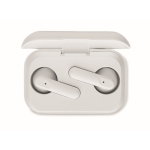 Wireless earphones 5.3 with 4 hours of runtime white colour seventh view