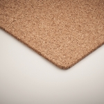 Cork placemat with detail in the corner for gifting 40x30cm beige colour sixth photographic view