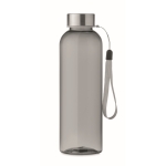 Transparent leak-proof Tritan Renew™ bottle with lid transparent grey colour fourth view