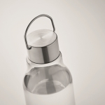 Tritan Renew™ leak-proof bottle with steel handle lid, 800 ml transparent colour second photographic view