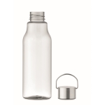 Tritan Renew™ leak-proof bottle with steel handle lid, 800 ml transparent colour fourth view