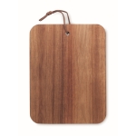 Chopping board made of acacia wood wood colour third view