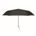 Ultralight, windproof, hand folding umbrella, Ø 50 black colour