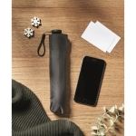 Ultralight, windproof, hand folding umbrella, Ø 50 black colour ambient view