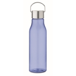 Recycled leak-proof RPET bottle in colours, 600ml royal blue colour