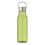 Recycled leak-proof RPET bottle in colours, 600ml transparent lime colour second view