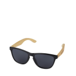 Bamboo and recycled plastic sunglasses with UV400 protection