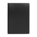 Waterproof stone paper notebook, B6 lined black colour