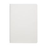 Waterproof stone paper notebook, B6 lined white colour