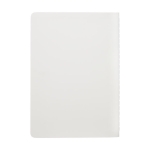 Waterproof stone paper notebook, B6 lined white colour