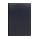 Waterproof stone paper notebook, B6 lined navy-blue colour