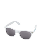 Recycled plastic sunglasses with smoky UV400 lenses