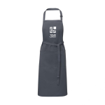 Cotton and polyester apron with adjustable strap, 240 g/m²