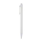 Pen made from sustainable materials with black ink white colour