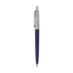 Elegant recycled pen with blue ink refill, Parker Jotter navy-blue colour