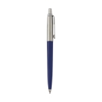 Elegant recycled pen with blue ink refill, Parker Jotter navy-blue colour