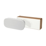 Bluetooth speaker made from recycled plastic, waterproof, 5W white colour