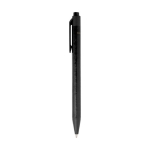 Recycled paper pen with matte finish and black ink black colour