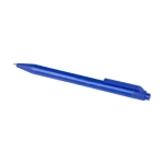 Recycled paper pen with matte finish and black ink blue colour